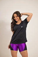 Kit Conjunto Fitness Feminino + Camiseta Roupa Academia