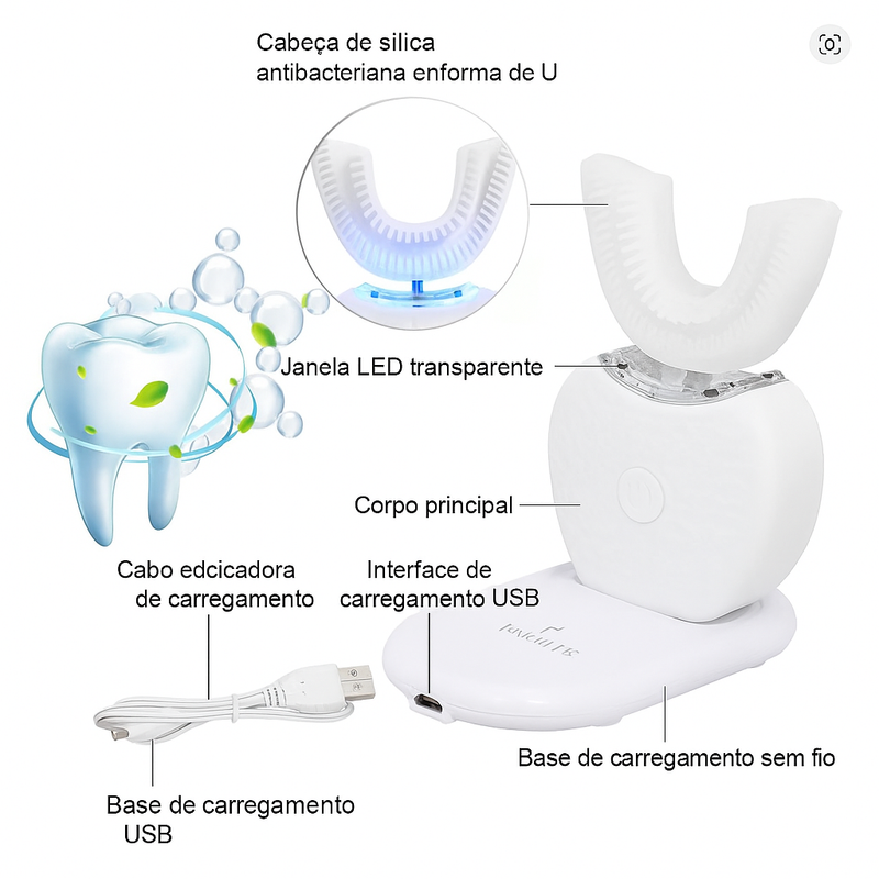 Dentes sujos nunca mais Deltal Healthy